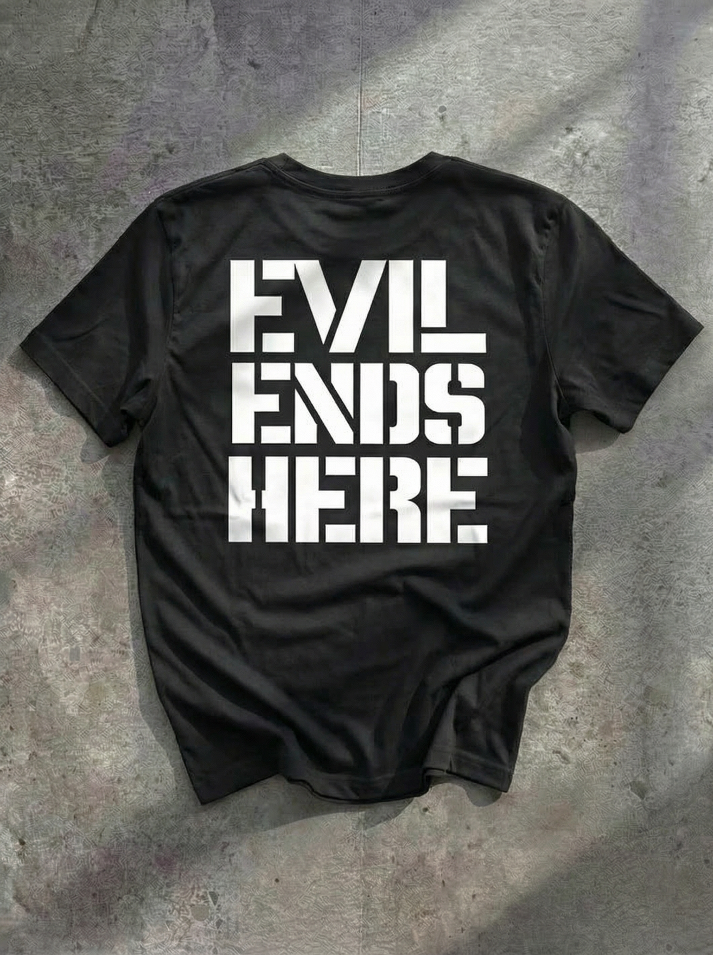 Evil Ends Here - Courage Tee