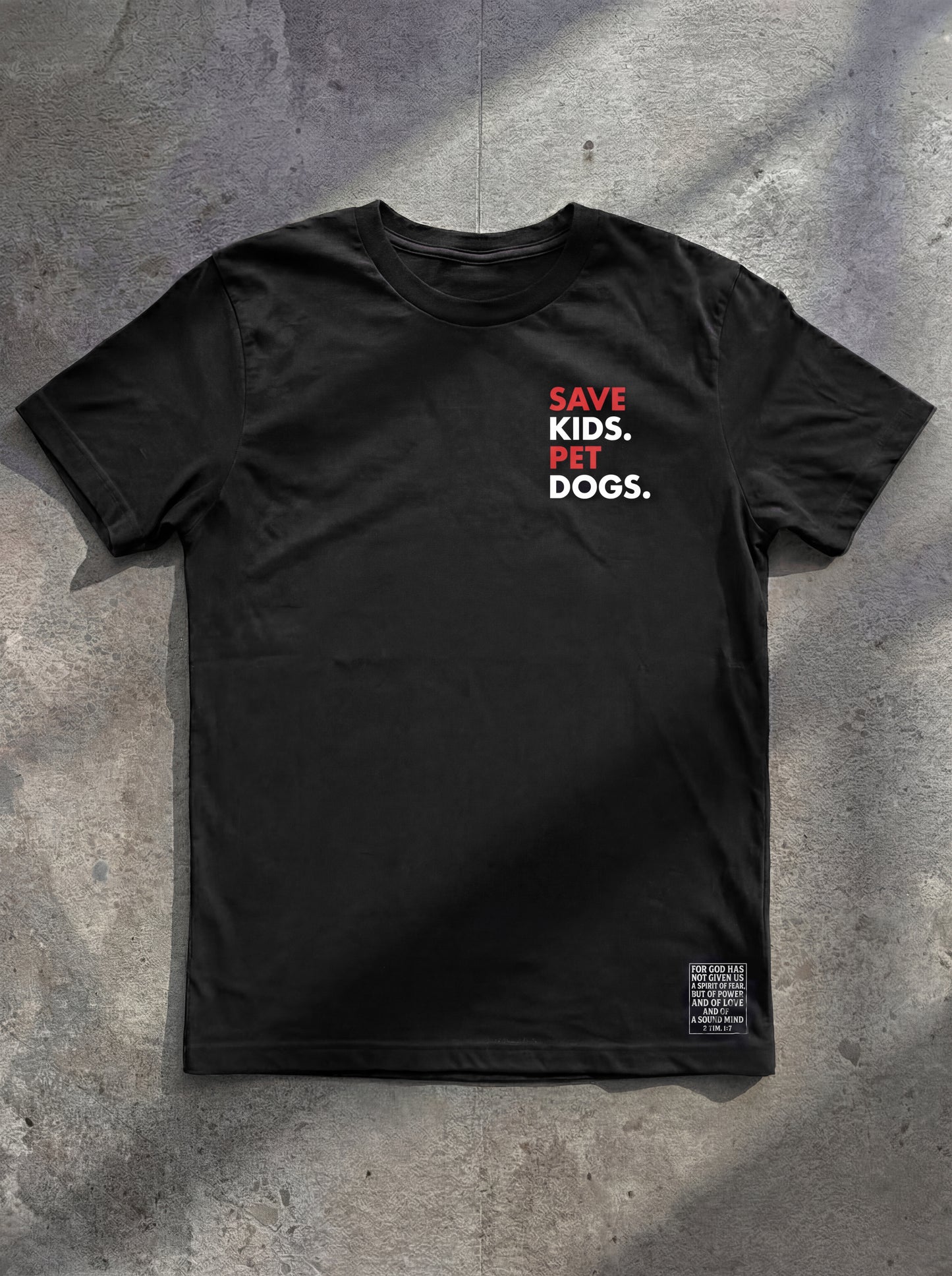 Save Kids. Pet Dogs.