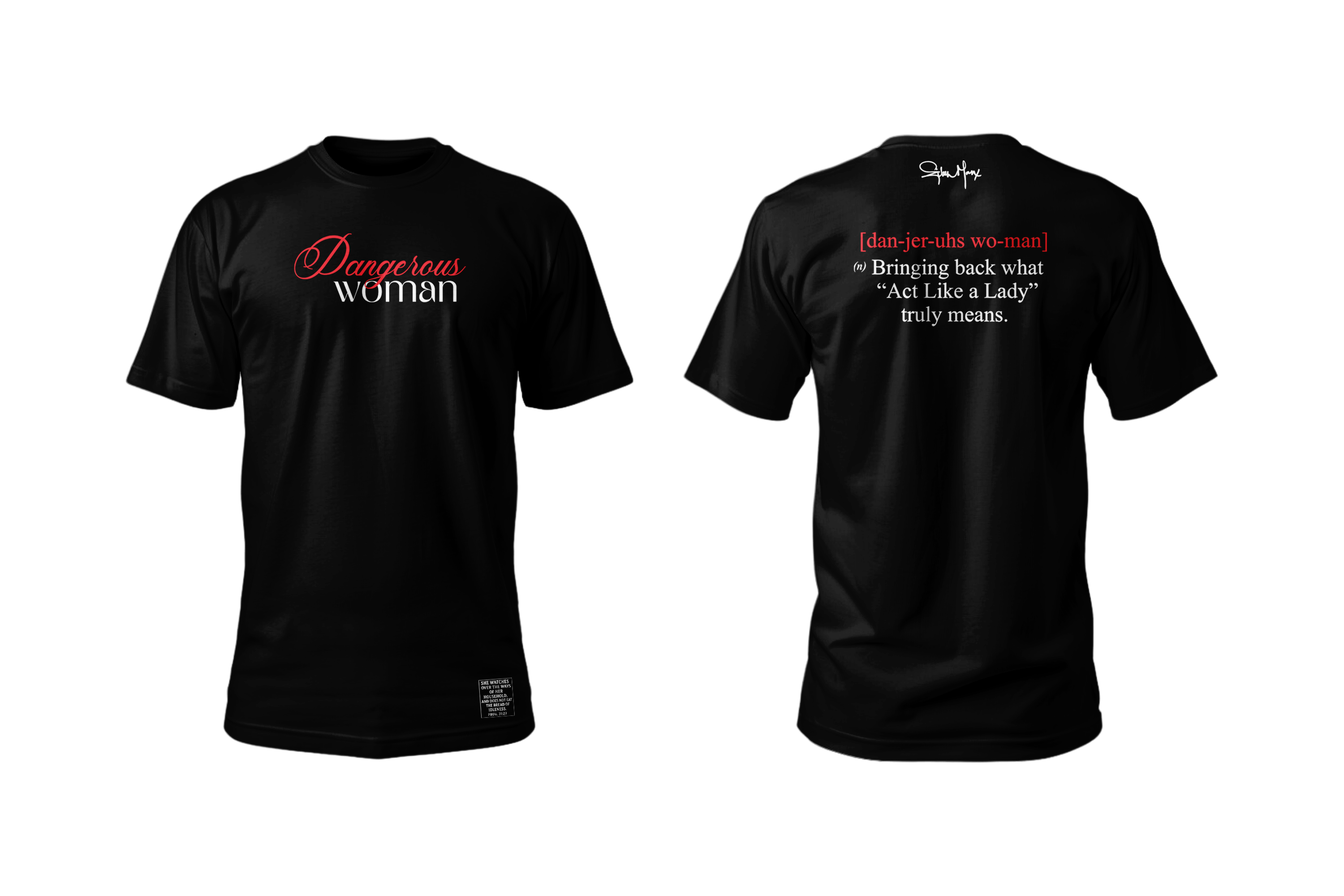 Dangerous Woman Black Shirt