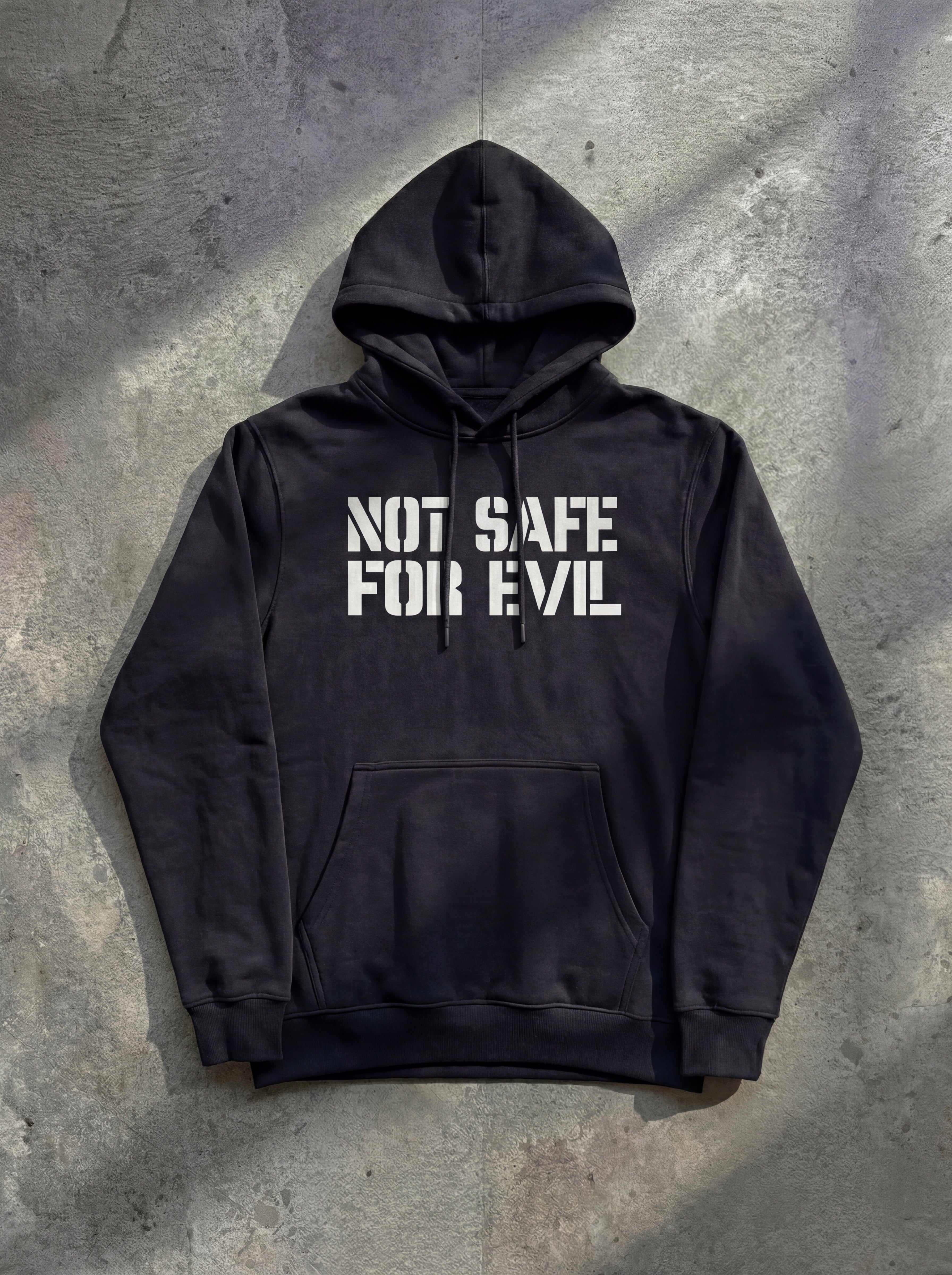 Not Safe For Evil Hoodie – The Victor Marx Store